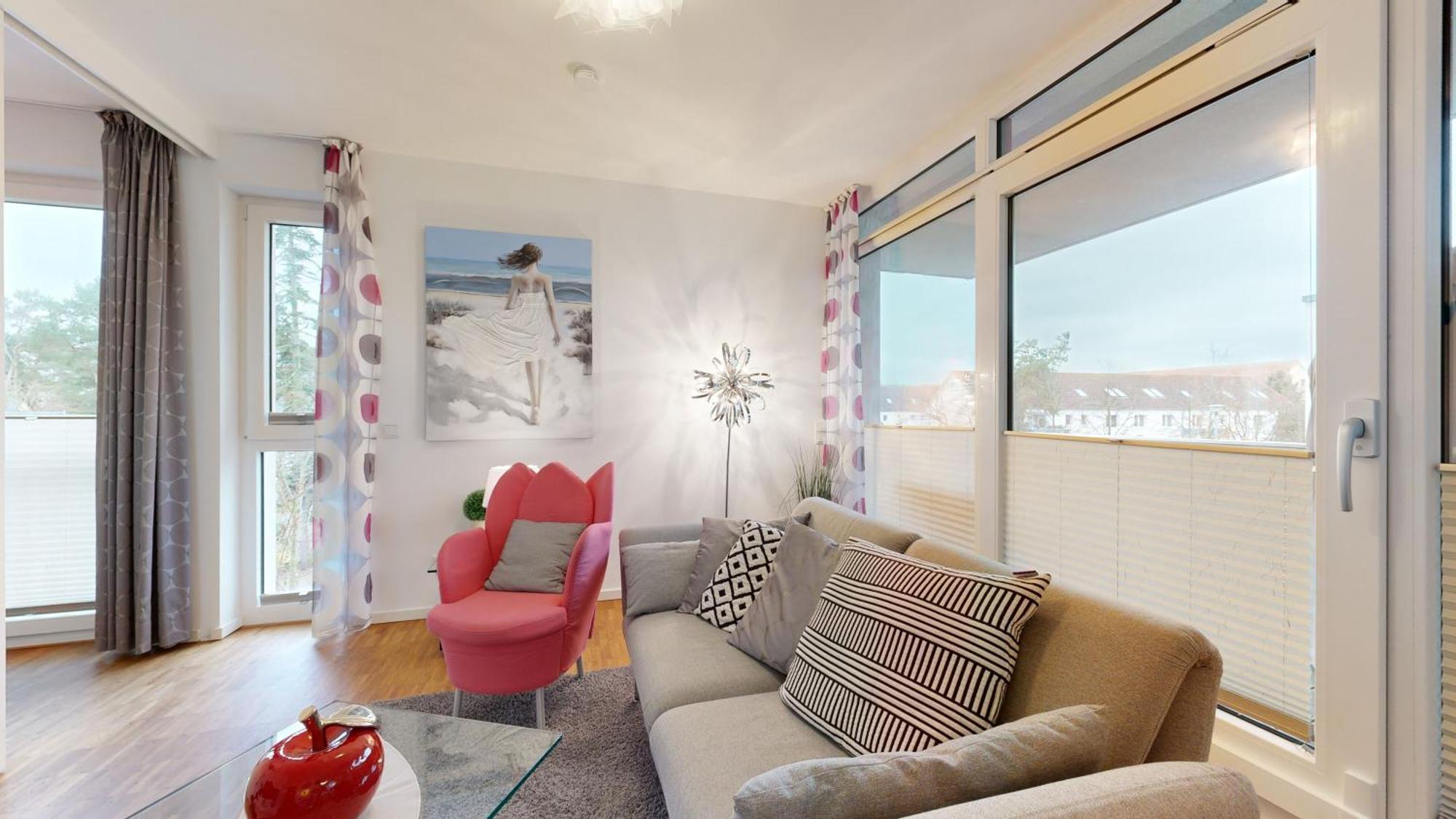 Duenenresort In Binz, Strandnahe Und Moderne Fewos Mit Balkon, Teilweise Mit Meerblick, Exterior photo